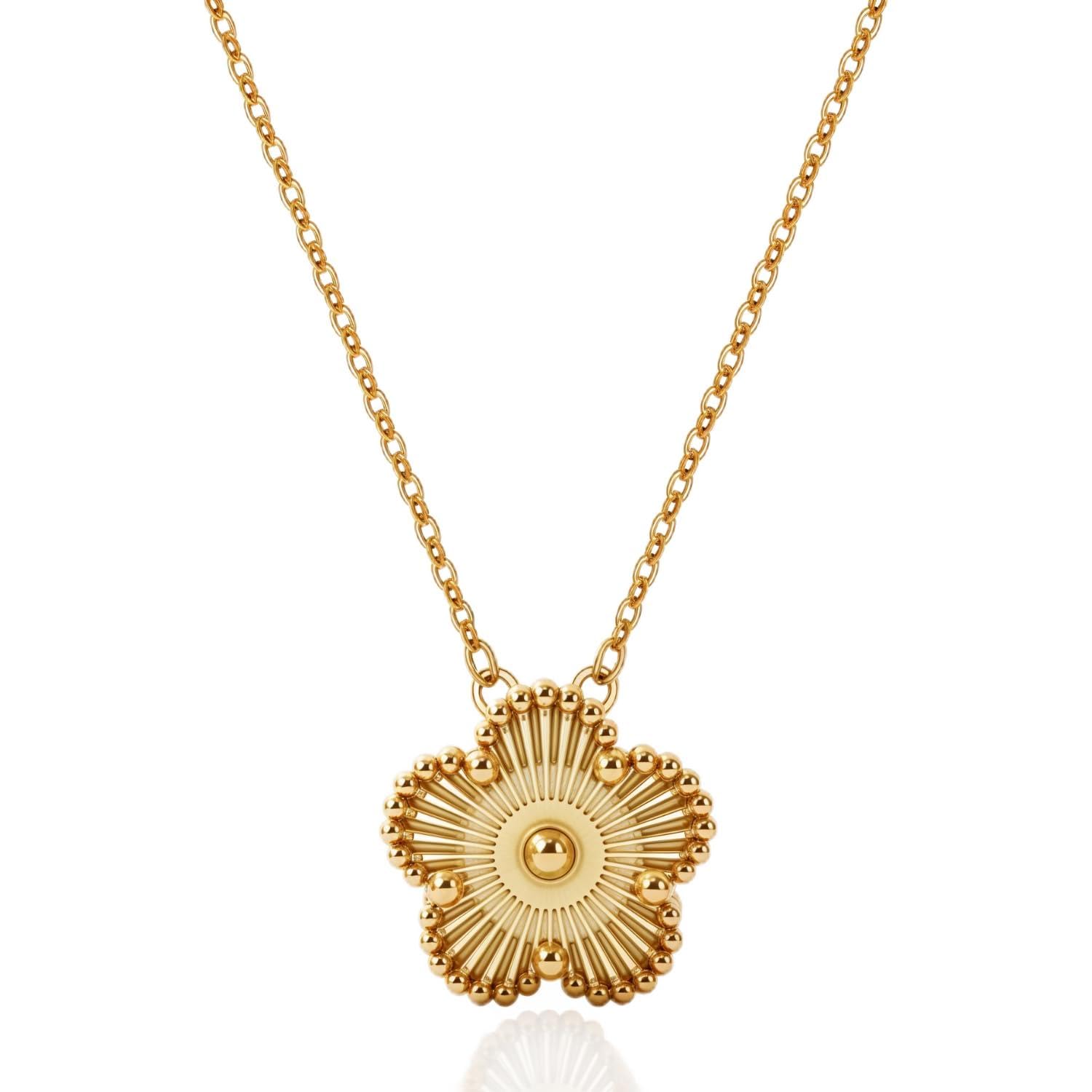Clover Necklaces for Women | Stunning Design Four Leaf Clover Necklace Pendant | Lovely Gift