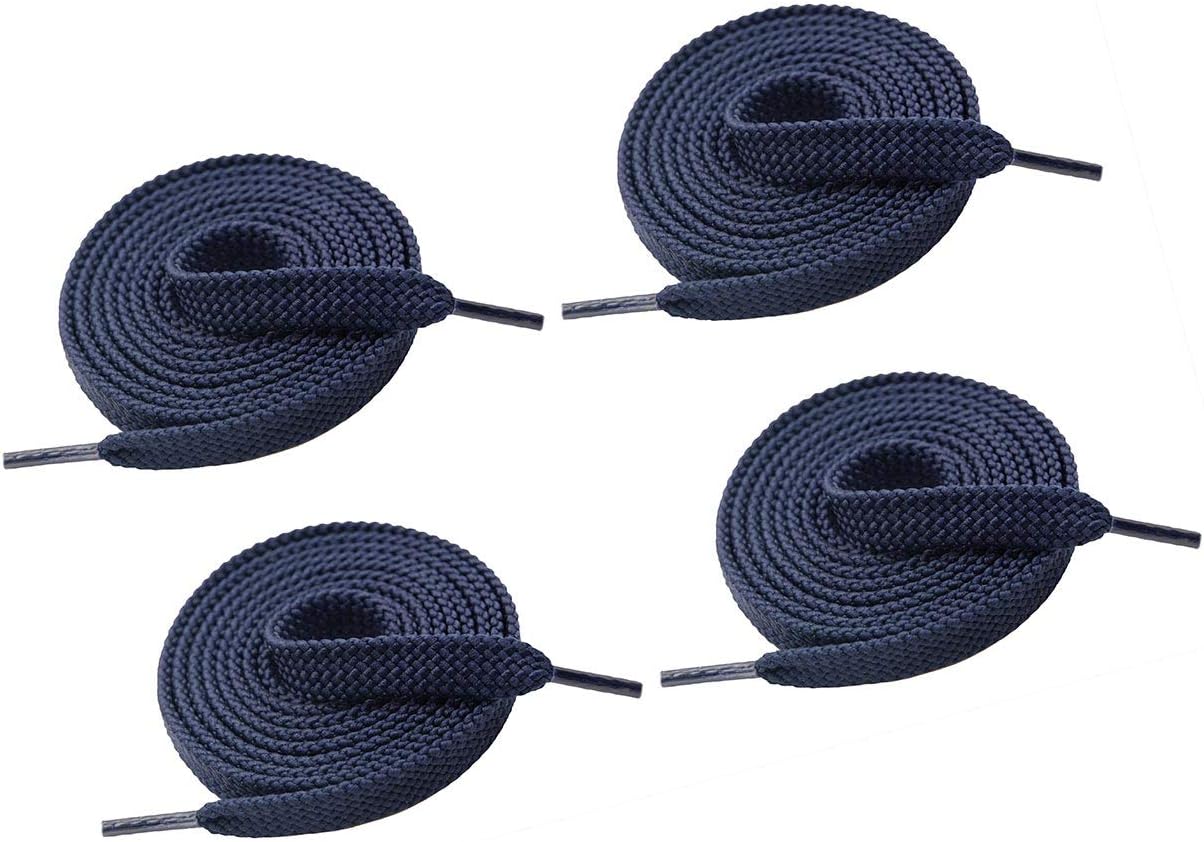2 Pairs Double Layer Flat Sneaker Shoe Lace, Flat Shoelace/Shoe String