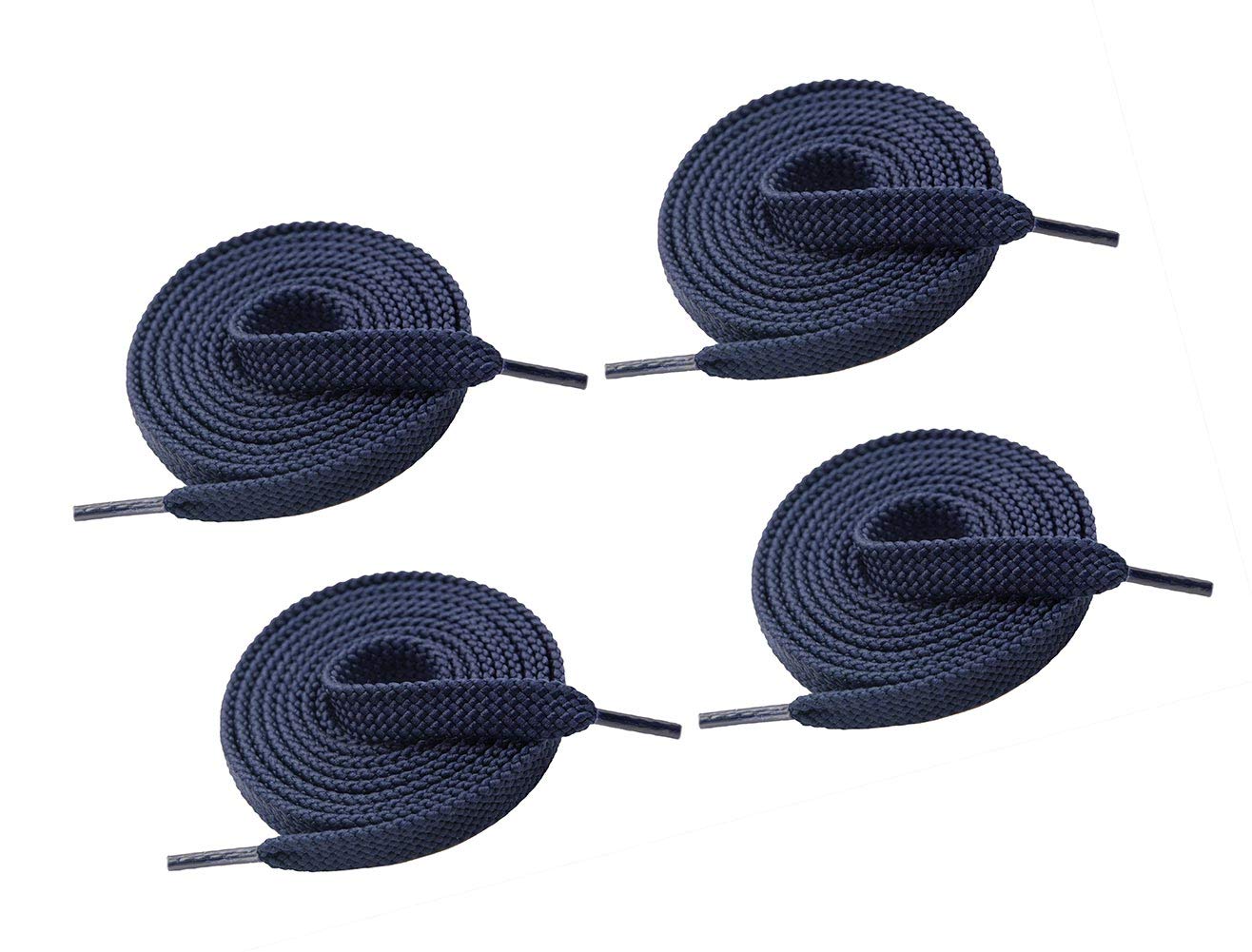 2 Pairs Double Layer Flat Sneaker Shoe Lace, Flat Shoelace/Shoe String