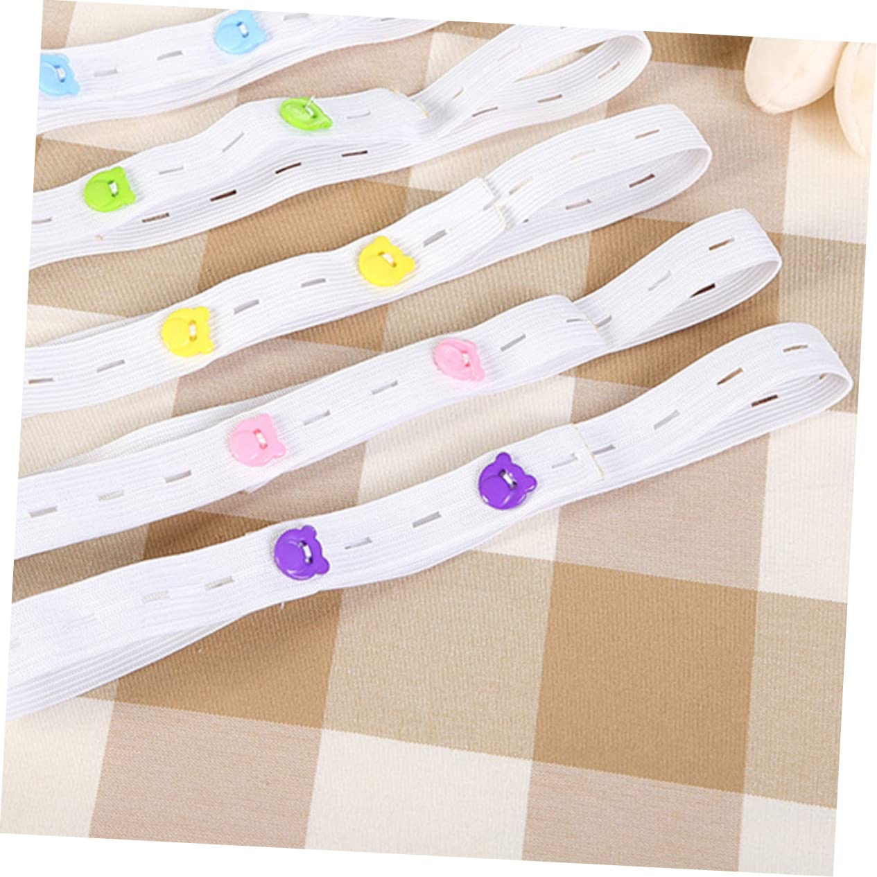 FAVOMOTO Diaper Tape 20pcs Nappy Fixing Elastic Diaper Strips Easy Comfortable for b