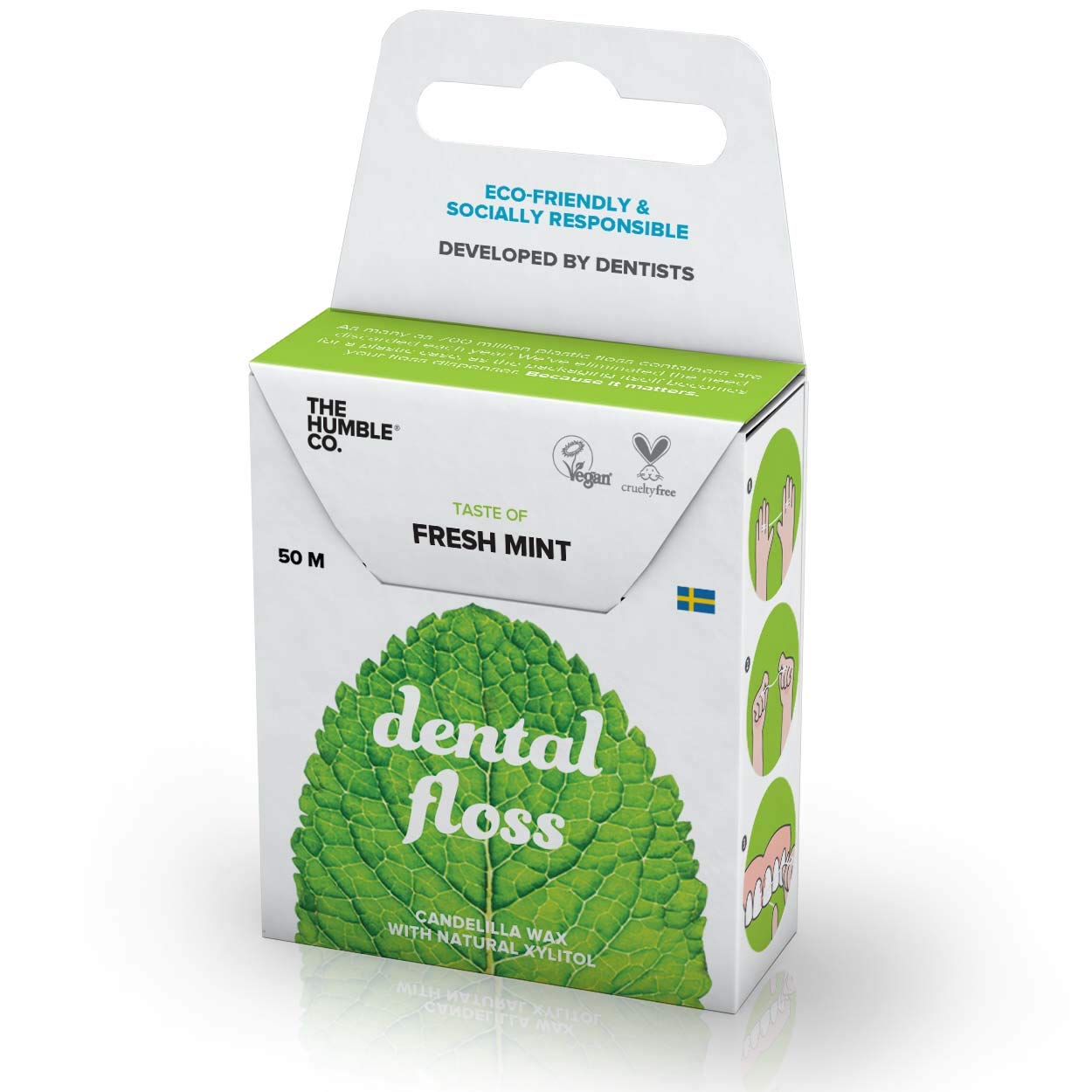 The Humble Co. Humble Dental Floss Fresh Mint - 50M