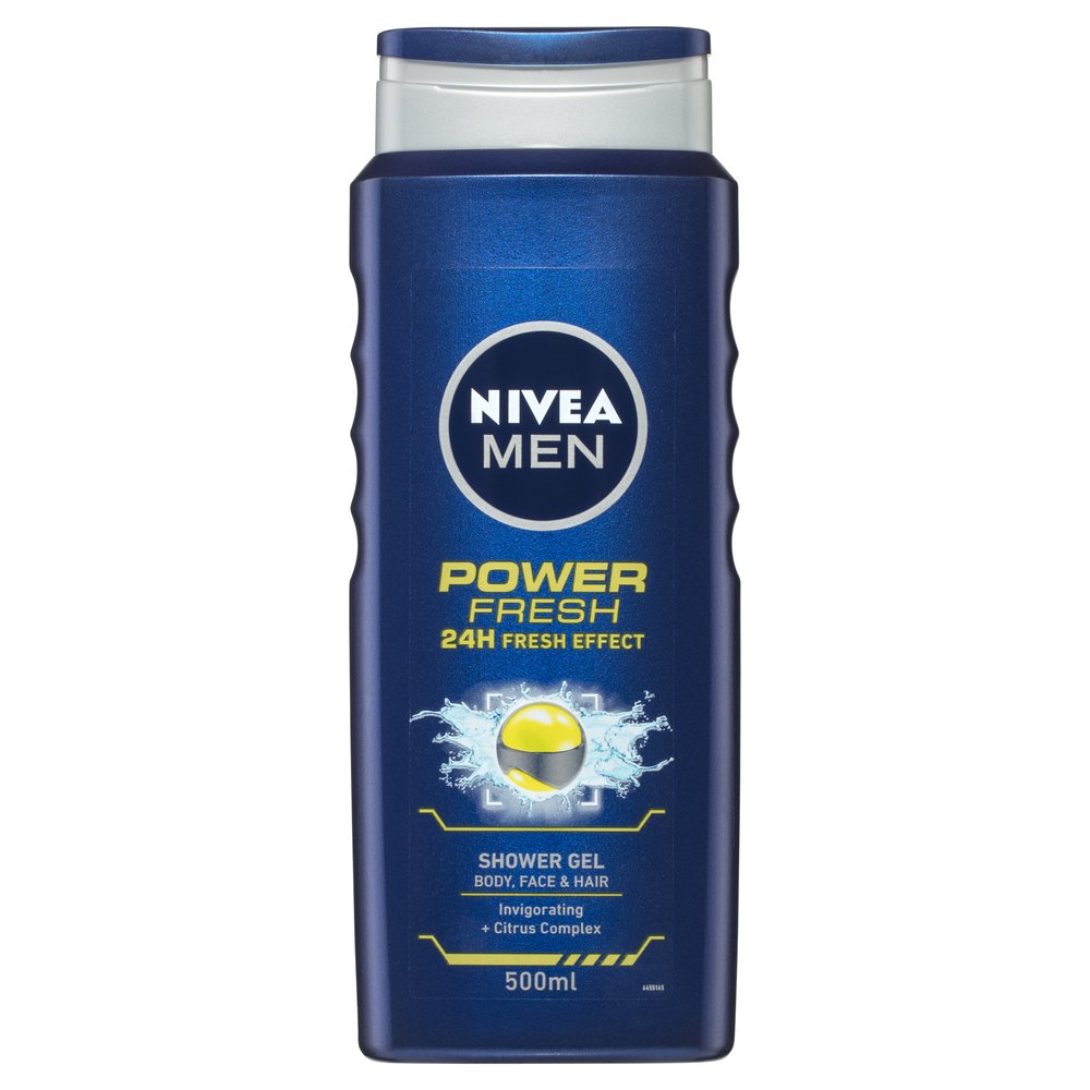 Nivea Men Power Refreshing Shower Gel 500Ml
