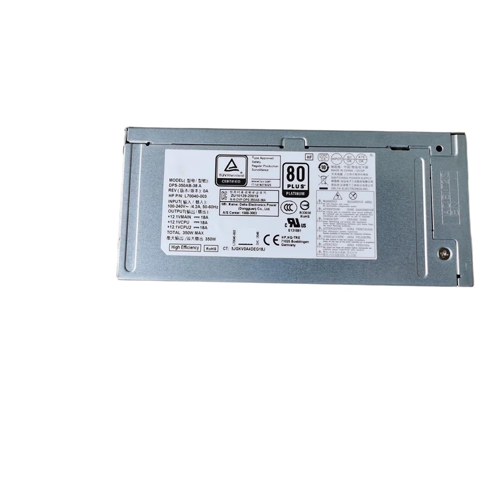 BFSYDLUJ 680 880 G6 Power Supply DPS-350AB-38 A L70040-003 4+4+4+7