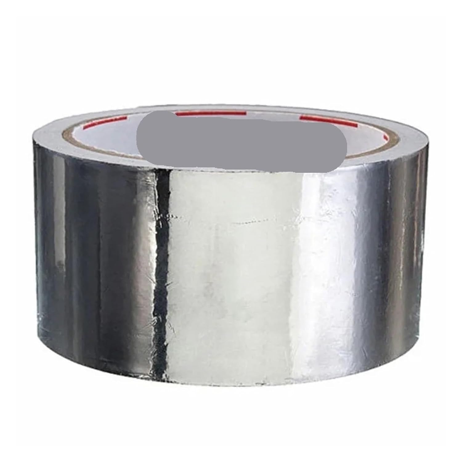 1pcs High Temperature Resistance Aluminum Foil Tape4.8/8cmx17m Heat Resistant Sealing Adhesive(8cm x 17m)