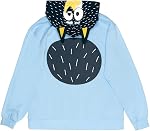Bluey Bingo Dad Mom Fleece Matching Family Cosplay Pullover Hoodie Infant to Little Kid