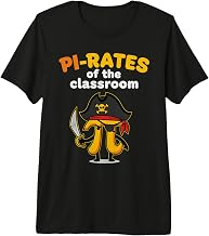 Pi-Rates of The Classroom Funny Math Teacher Premium Tri-Blend T-Shirt