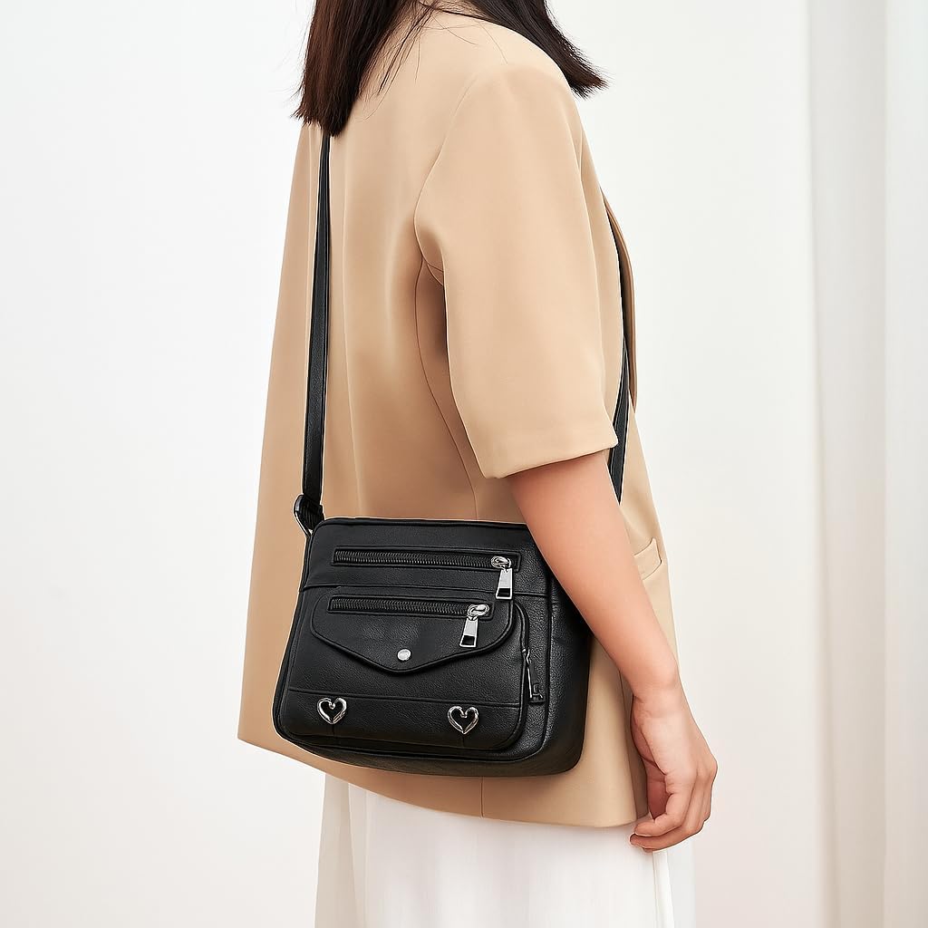 Genuine Leather Purses for Women Crossbody Bags Small Shoulder Clutch Phone Cross Body Phone Purses Handbags Trendy - Image 7