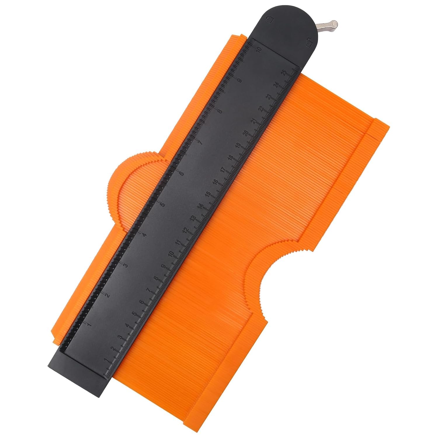 AD International 10 Inch Super Gauge Shape and Outline Tool, Contour Gauge Profile Tool with Lock, Measuring Tools Shape Duplicator Woodworking Tools-image-33