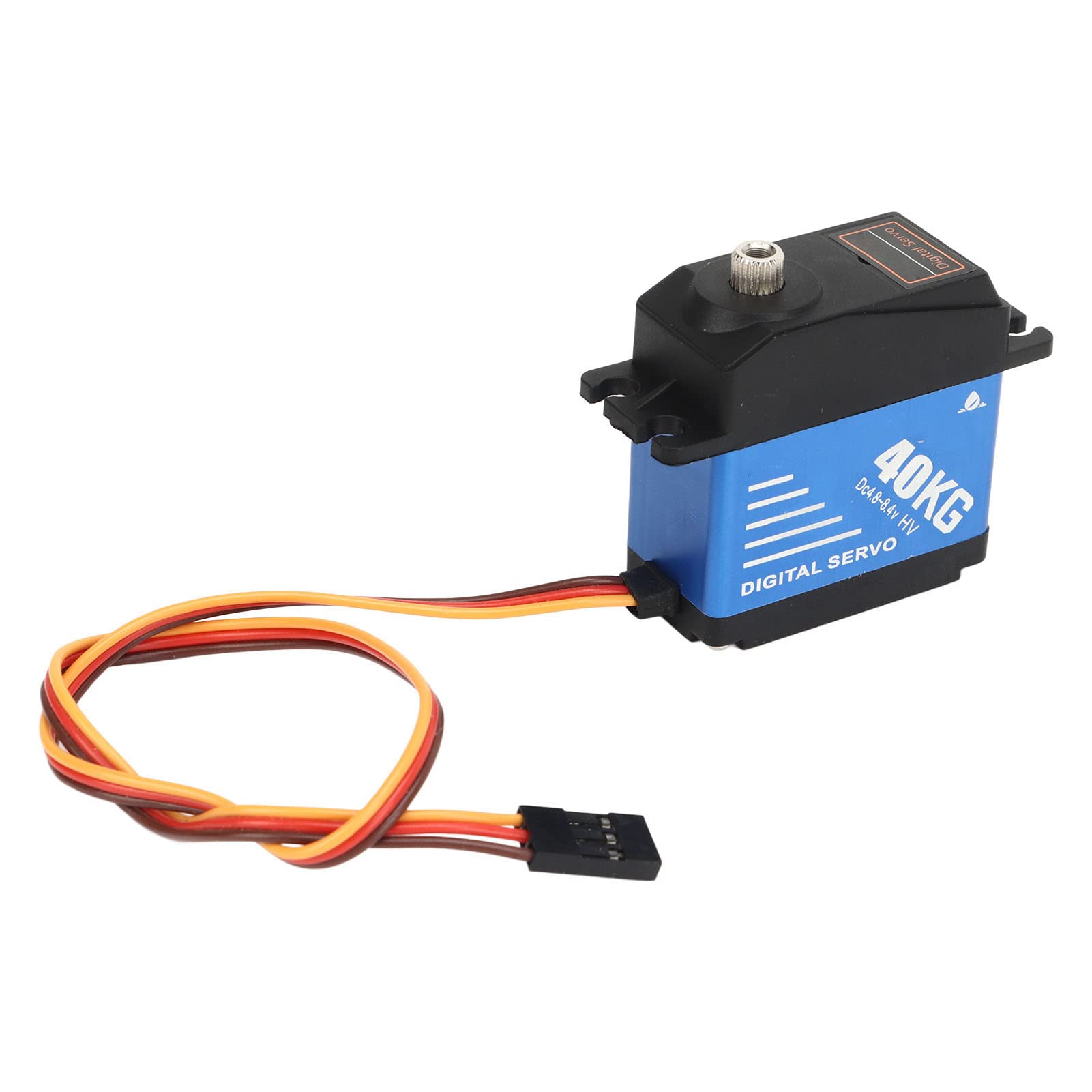 Servo de engranaje de metal resistente al agua de alto par de 40 kg para coches RC 1/10 1/8