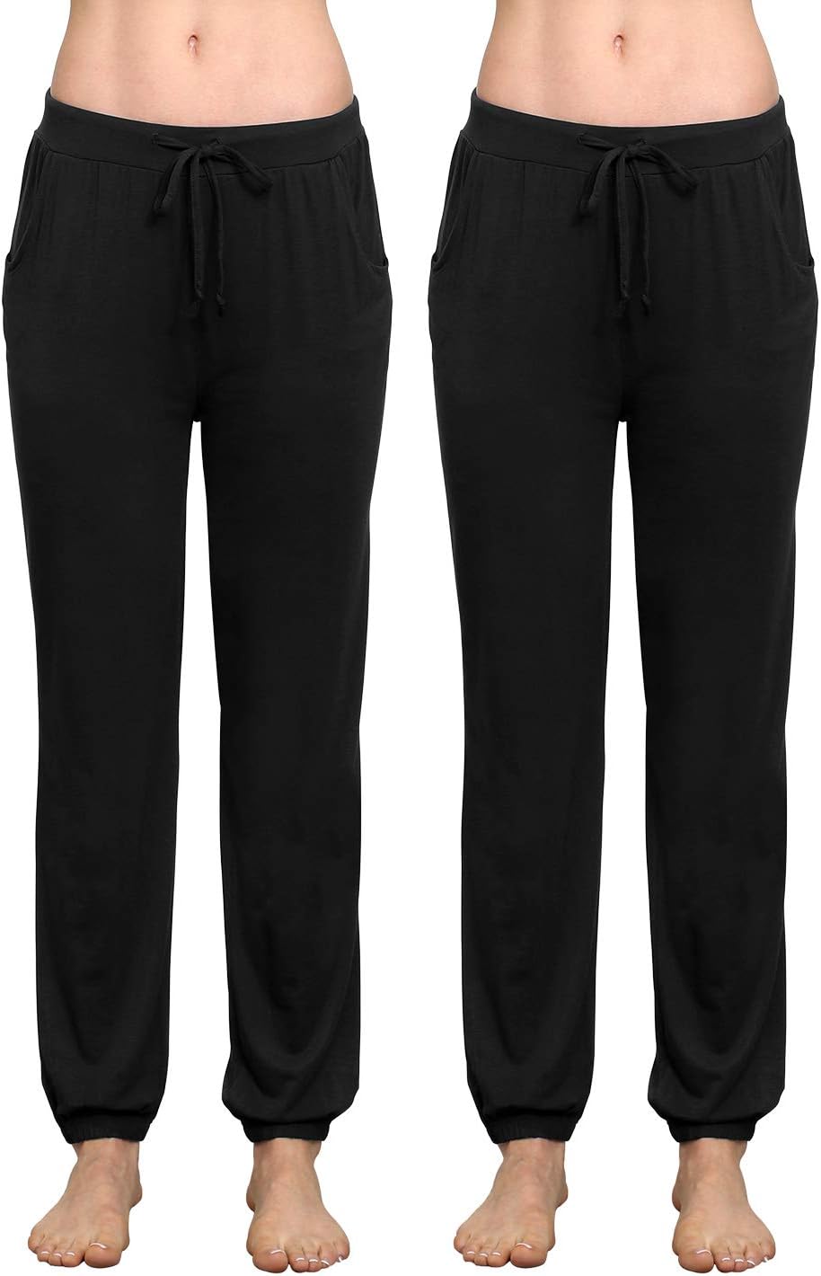 Air Curvey Casual Womens Pants Soft Lounge Pants Sleep Pajama Bottoms With Pocket