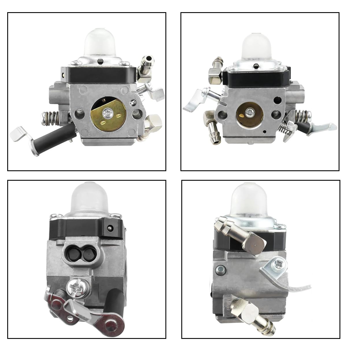 ZAMDOE Carburetor for Wacker BS50-2 BS50-2i BS60-2 BS60-2i BS70-2i Rammers for Walbro HDA 242 HDA 252 Carb 0165604 Chainsaw Lawn Mower Parts, with Primer Bulb Gasket Fuel Line - Image 4