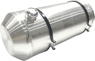JSD AUTO PARTS 14 1/2 Gallon 12 x30" 3/8NPT Outlet End Fill Spun Aluminum Gas Fuel Tank-Off-road, mini bike,go kart