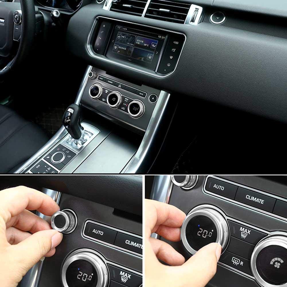 Manopole per aria condizionata Range Rover Sport Autobiography Vogue argento set 4