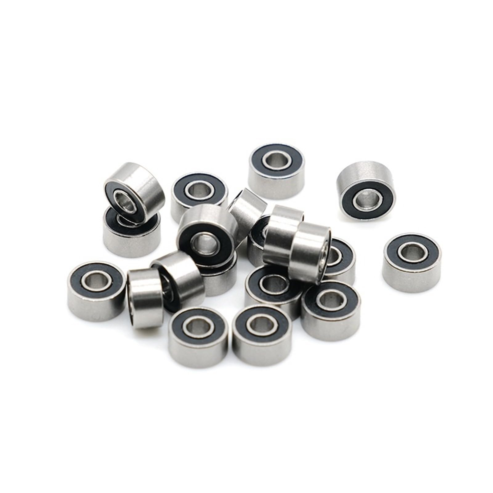 Roulements rigides à billes Lot de 10 roulements à billes à gorge profonde en acier inoxydable S693RS 3 x 8 x 4 mm ABEC-7 693-2RS S693-2RS S6932RS RS