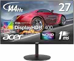 Amazon.co.jp: Acer ゲーミングモニター XV272UPbmiiprzx 27