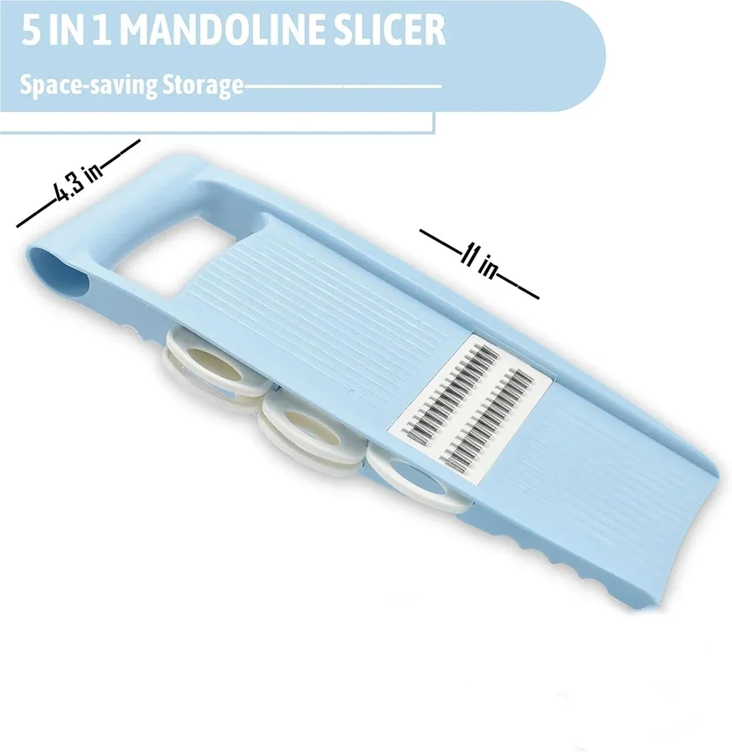 5 in 1 Mandoline Slicer for Kitchen Vegetable Multi Blade Potato Chip Cutter Vegetable Slicer(Pink-1)