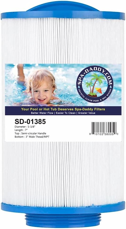 Spa-Daddy SD-01385 Filter - LA Spas Sock Filter Substitute - Replaces PLAS20 | 5CH-203