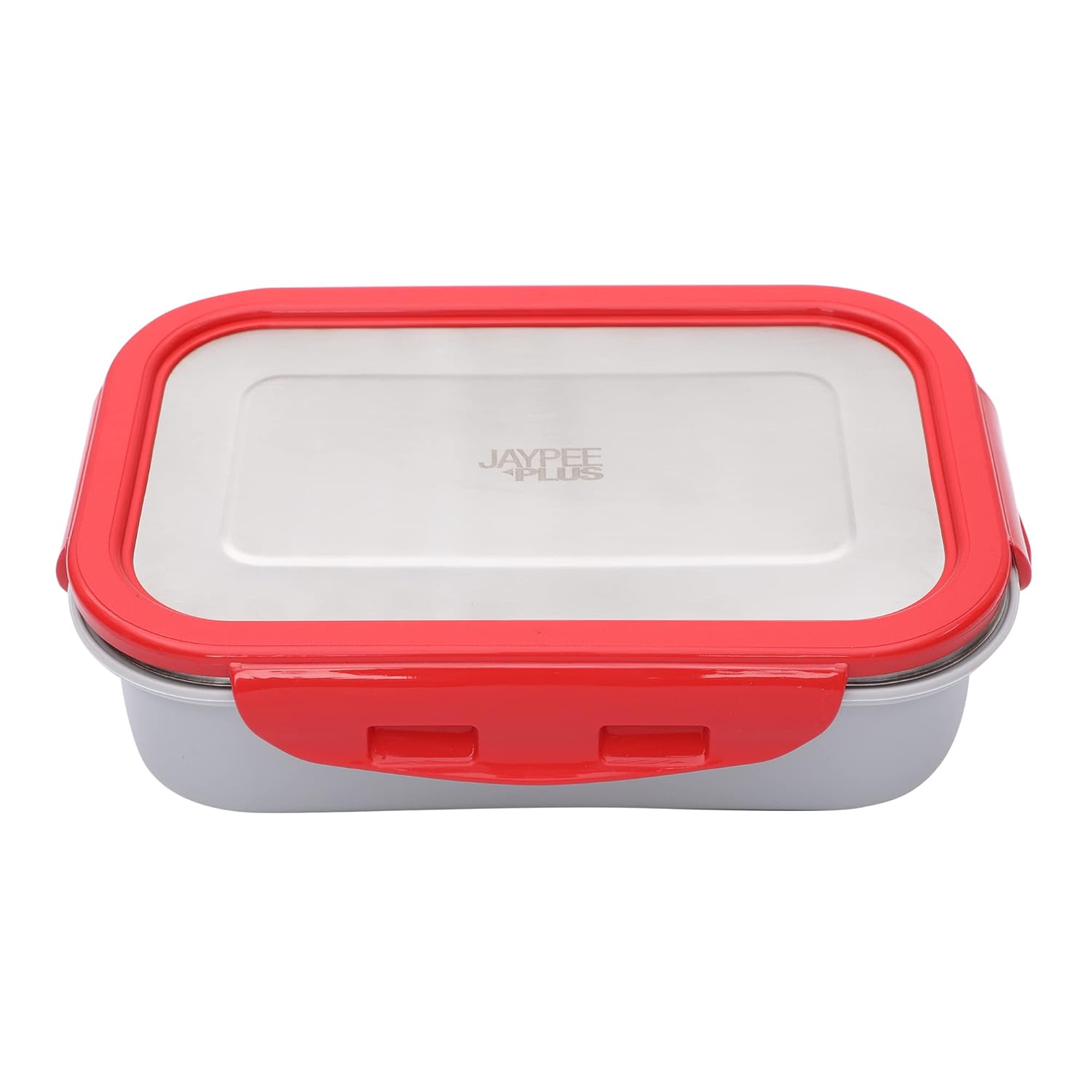 Buy Jaypee Plus Stainless Steel Lunch Box Captainsteel Red, 500 ml