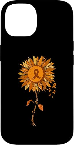 Miniatura 4 de Funda de cinta naranja con diseño de girasol para iPhone 11 Pro Max