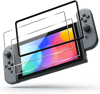 Amazon.co.jp: FAMROLLS ガラスフィルム 2枚 Nintendo Switch 2 用の