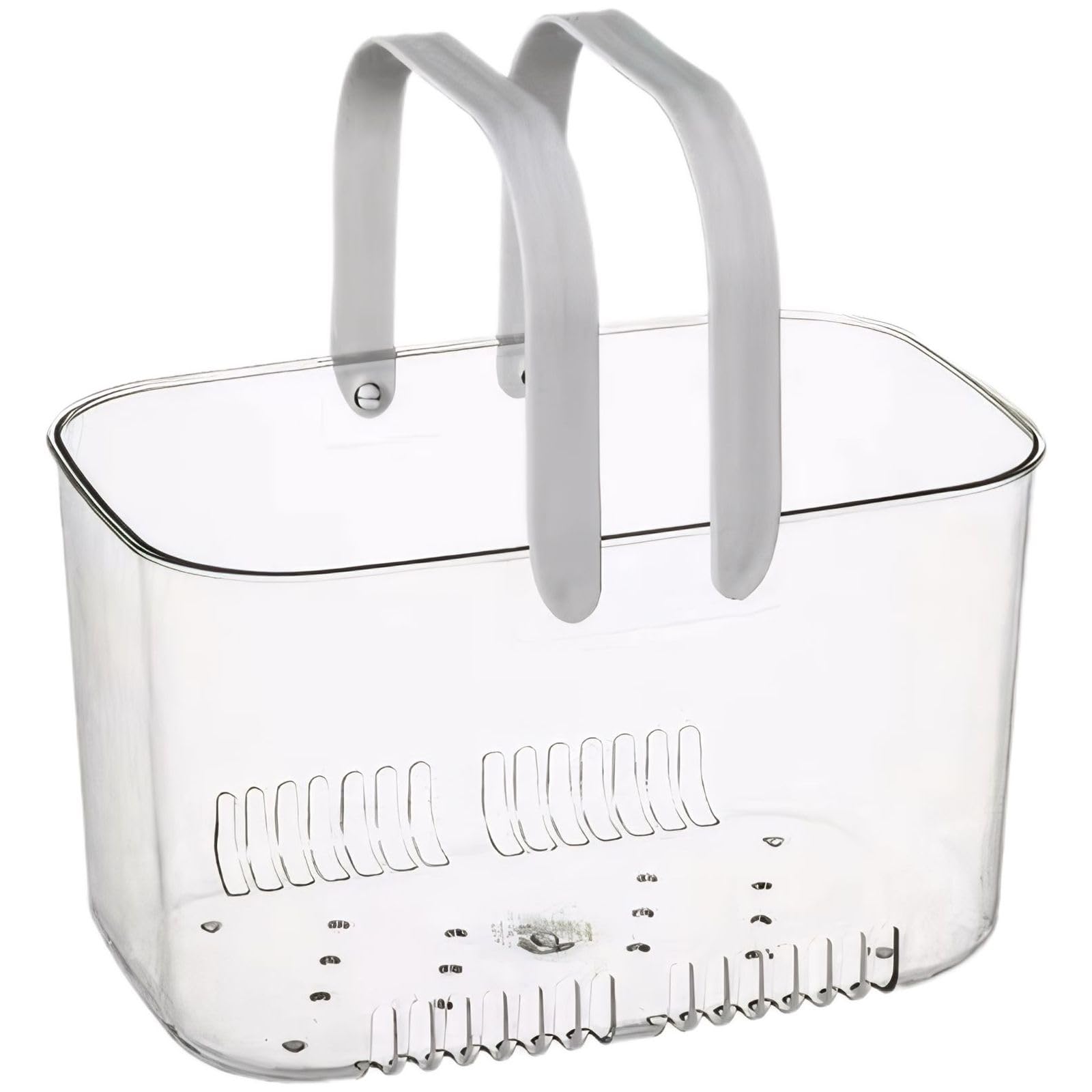 Swiftorus Bathroom Basket with Handles Shower Caddy for Bath Essentials pp Storage Basket with Drainage Holes Design for
