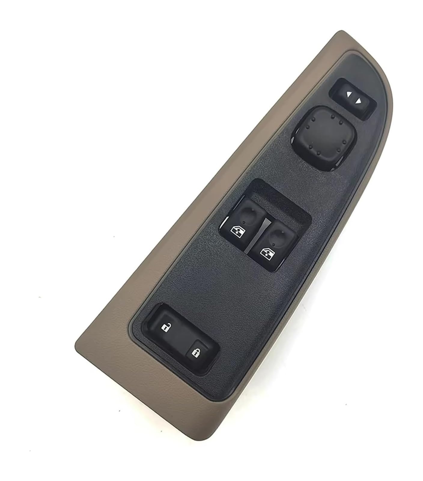 Power Window Regulator For Silverado For GMC For Sierra 15883318 89045124 Door Lock Master Power Window Switch With Bezel Car Buttons GRAY Regulator(Beige)