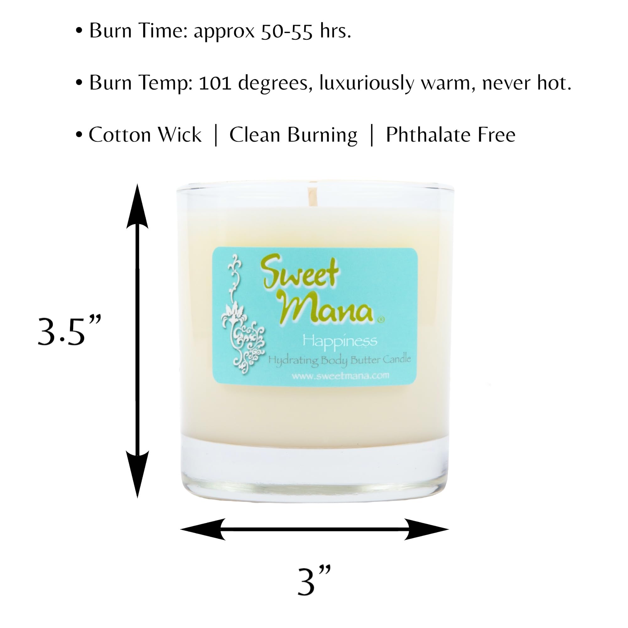 Candela per lozioni | Candela di soia di lusso | Candela per massaggio aromaterapia | Candele ad olio da massaggio | Ispirare | Sale marino + orchidea | Profumo spa | Versato a mano negli