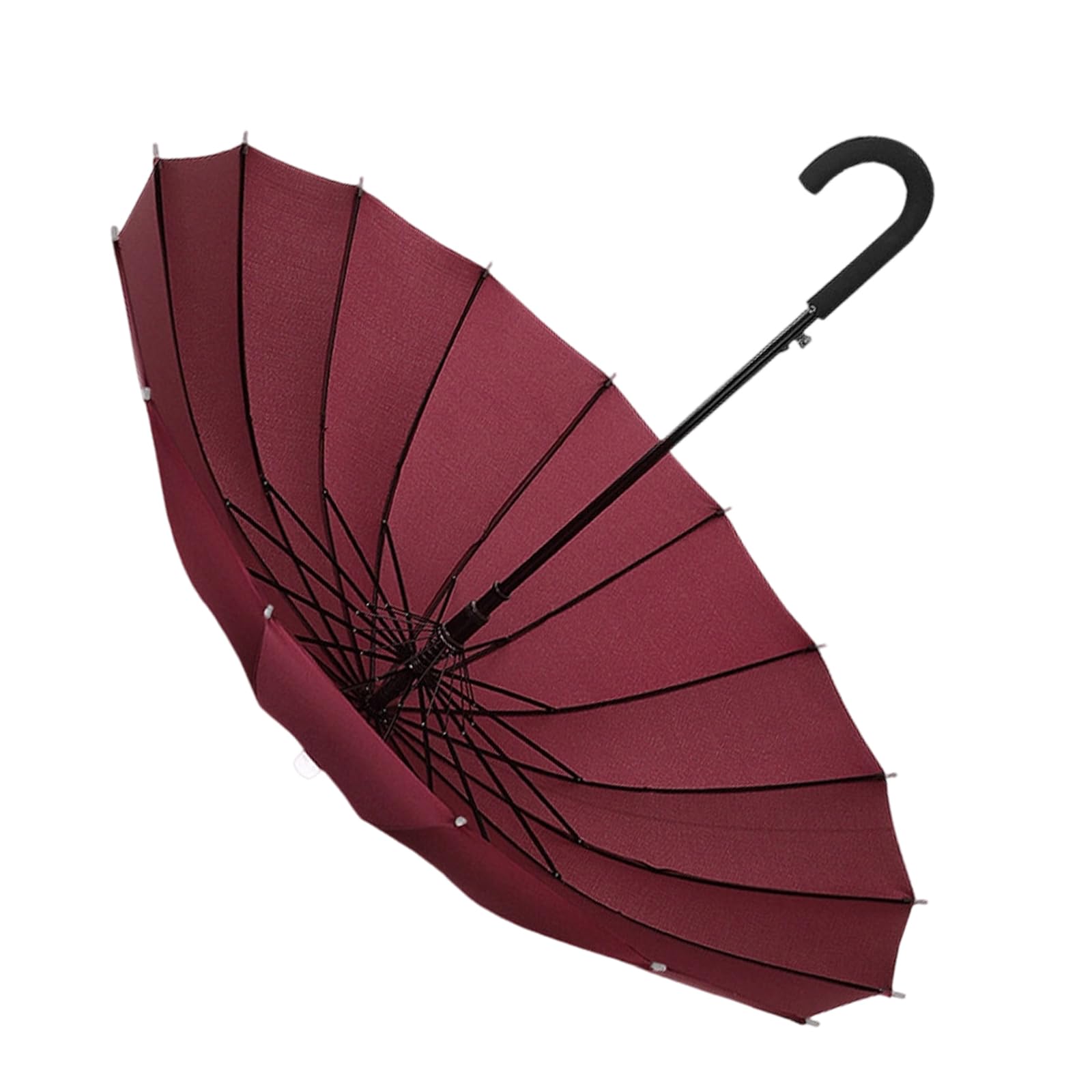 Elnwnnkc Reinforced Frame Long Handle Umbrella Sturdy Construction Ideal for Harsh Weather Outdoor Use Ergonomic