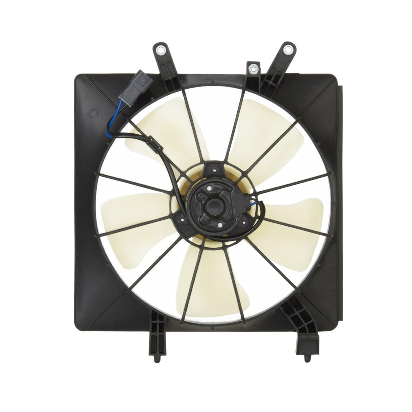 CYHWLPOT 1pc Radiator Cooling Fan Assembly Set for Honda for Civic 1.7L 2001-2005 SBFHO3115115