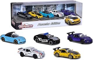 Majorette 1:64 Porsche Edition 5-Pack Die-cast Cars, Toys for Kids and Adults (212053171)