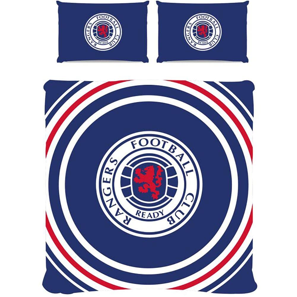 RAN Rangers FC Single Duvet Set PL Official Merchandise, Multicolour (TM-01282)