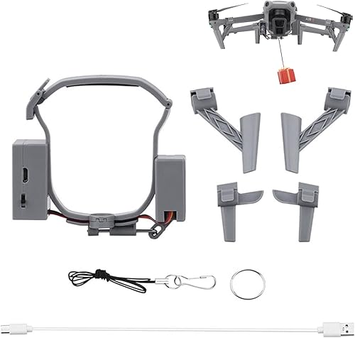 Sistema Airdrop para DJI Air 3 Dispositivo de transporte de entrega de carga útil para drones Pesca Regalo de boda Accesorios de caída de aire disponible en Yaxa Costa Rica