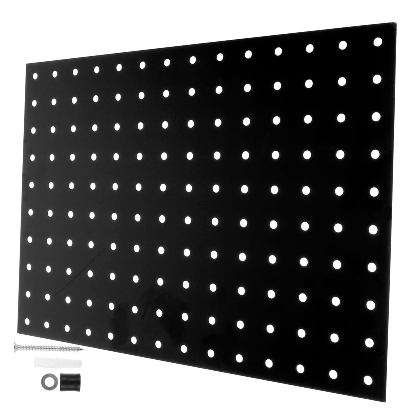 Ciieeo Metal Perforated Board Pegboard for Garage Tool Organizer Wall Mount Storage System Large Pegboard Panel