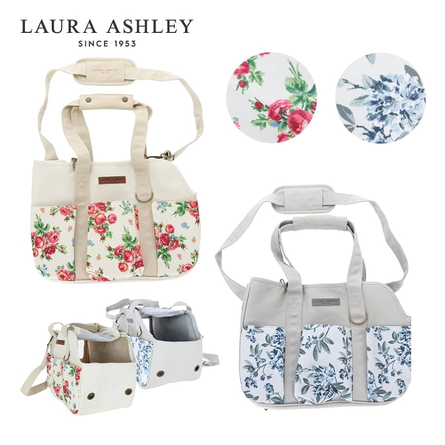 LAURA ASHLEY 花柄キャリーバッグ Amazon.co.jp: LAURA ASHLEY ローラアシュレイ 花柄キャリー