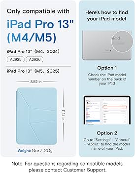 Amazon.com: MOFT Dynamic Folio Case for iPad Pro 13-inch(M5 2025
