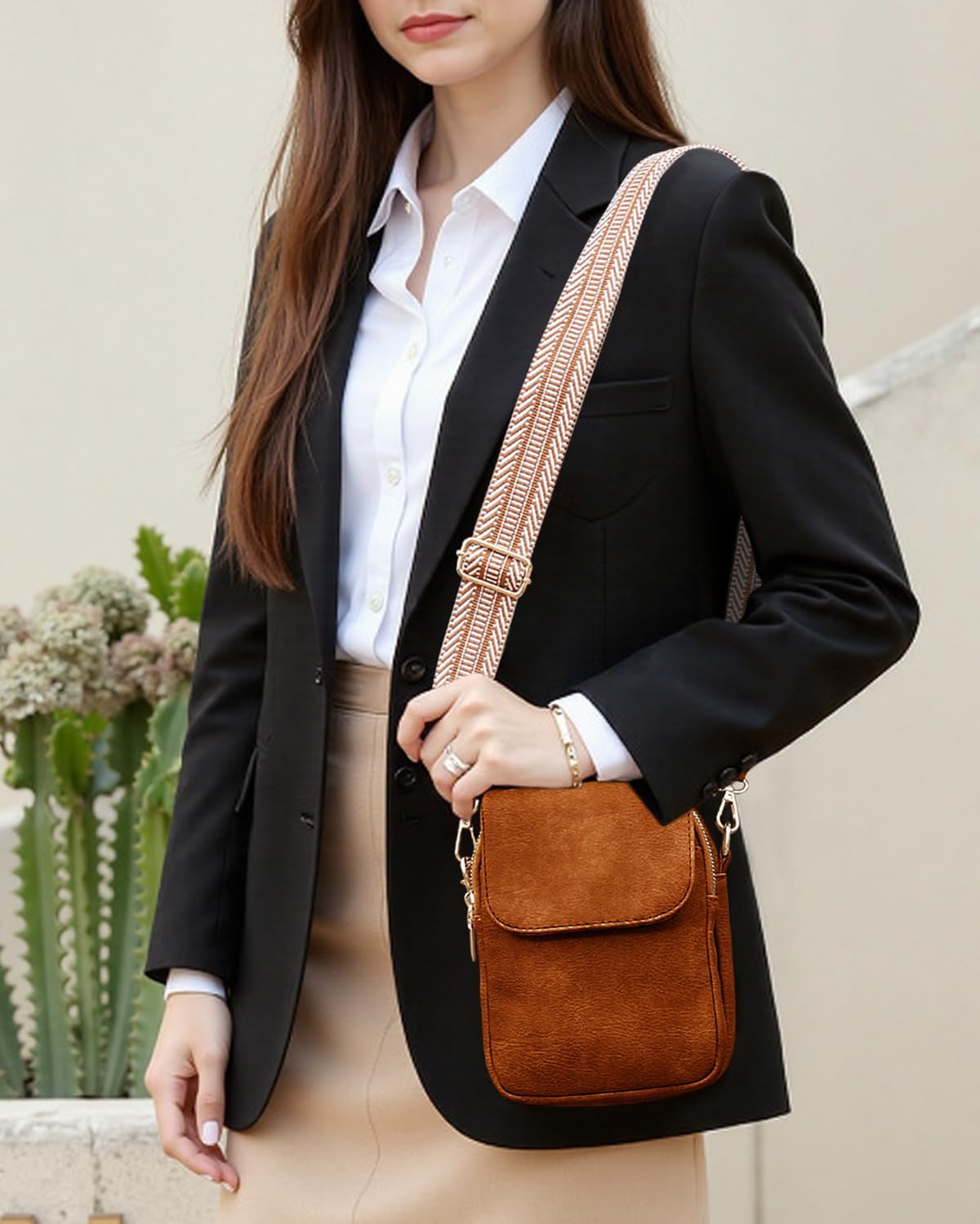 Fashion Small Crossbody Bags for Women Trendy Designer Cell Phone Purses Wallets with Card Holder Anti Theft Travel - Image 3