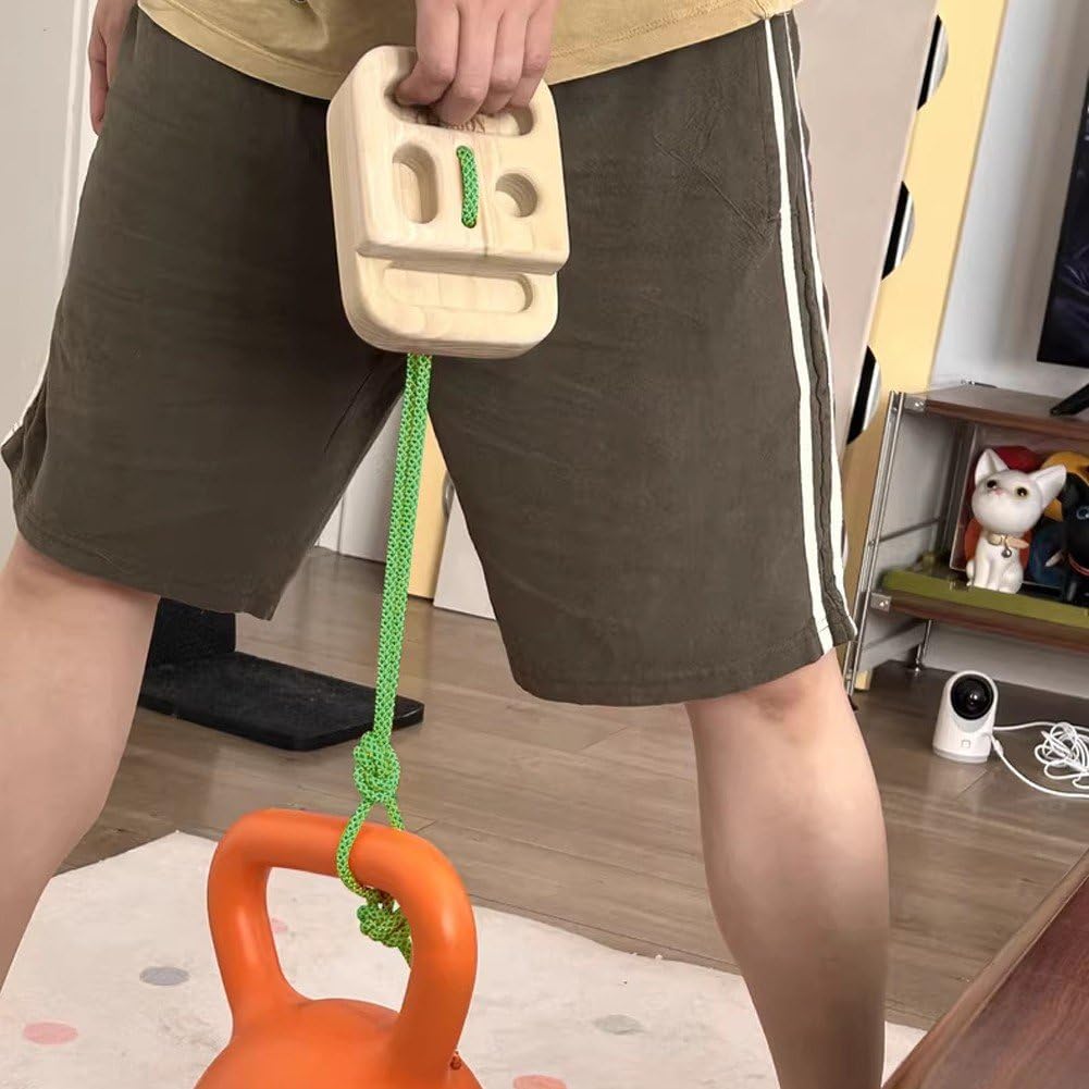 Hangboards De Escalada, Diapasones Portátiles con Cuerdas para Entrenamiento De Escalada, Tablas De Escalada Profesionales para Fortalecer Los Dedos En Escalada En