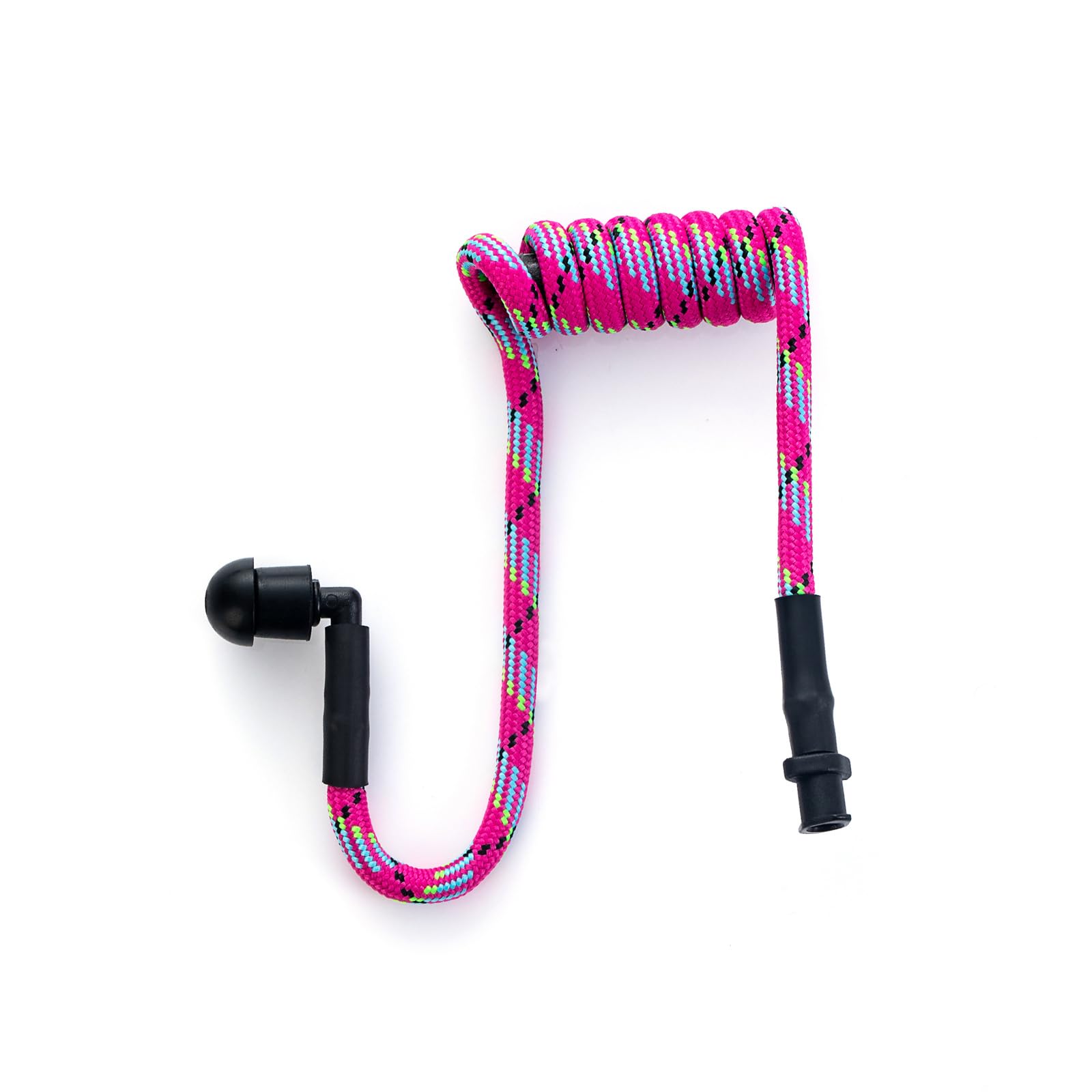 Tubo de bobina acústica de vigilancia de nailon trenzado de repuesto para auriculares de radio, resistente a la humedad, malla de fibra, accesorios coloridos