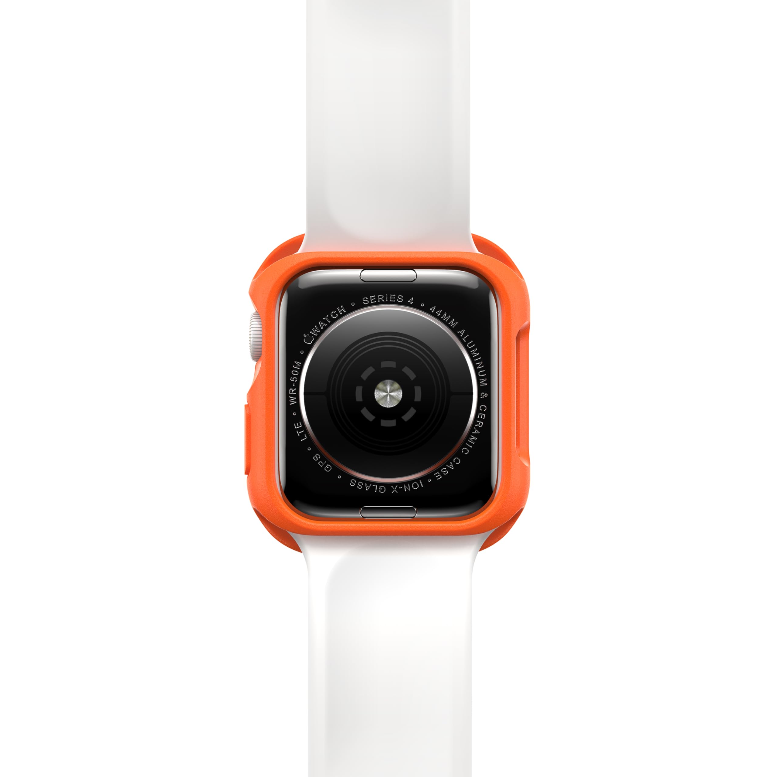 OtterBox Watch Bumper Apple Watch Series SE (2nd/1st gen)/6/5/4-44mm, custodia di protezione elegante, antiurto, a prova di caduta per Apple Watch, Guards Display e Edges, Arancia