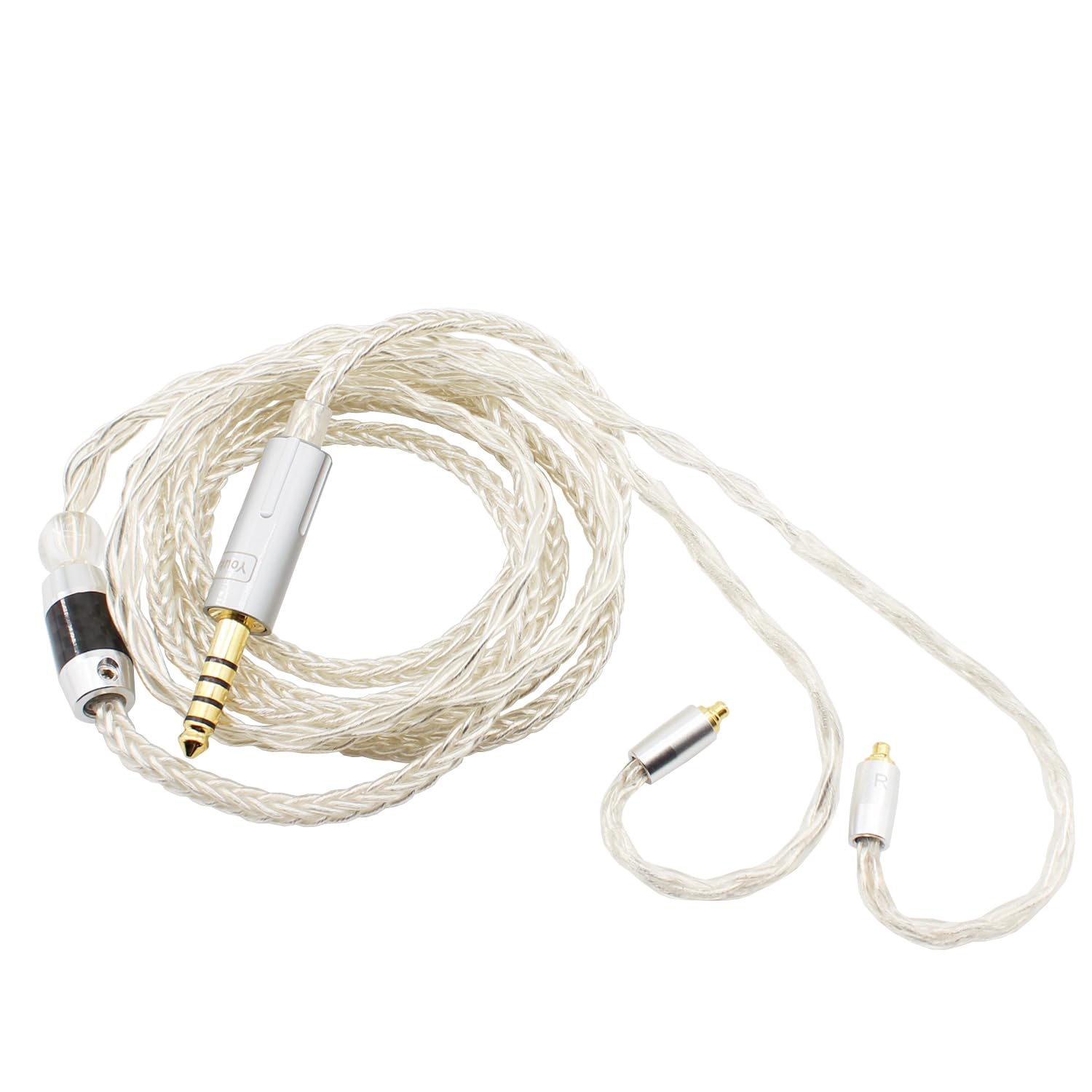 Amazon | Youkamoo 4.4mm IEM イヤホン バランス交換ケーブル