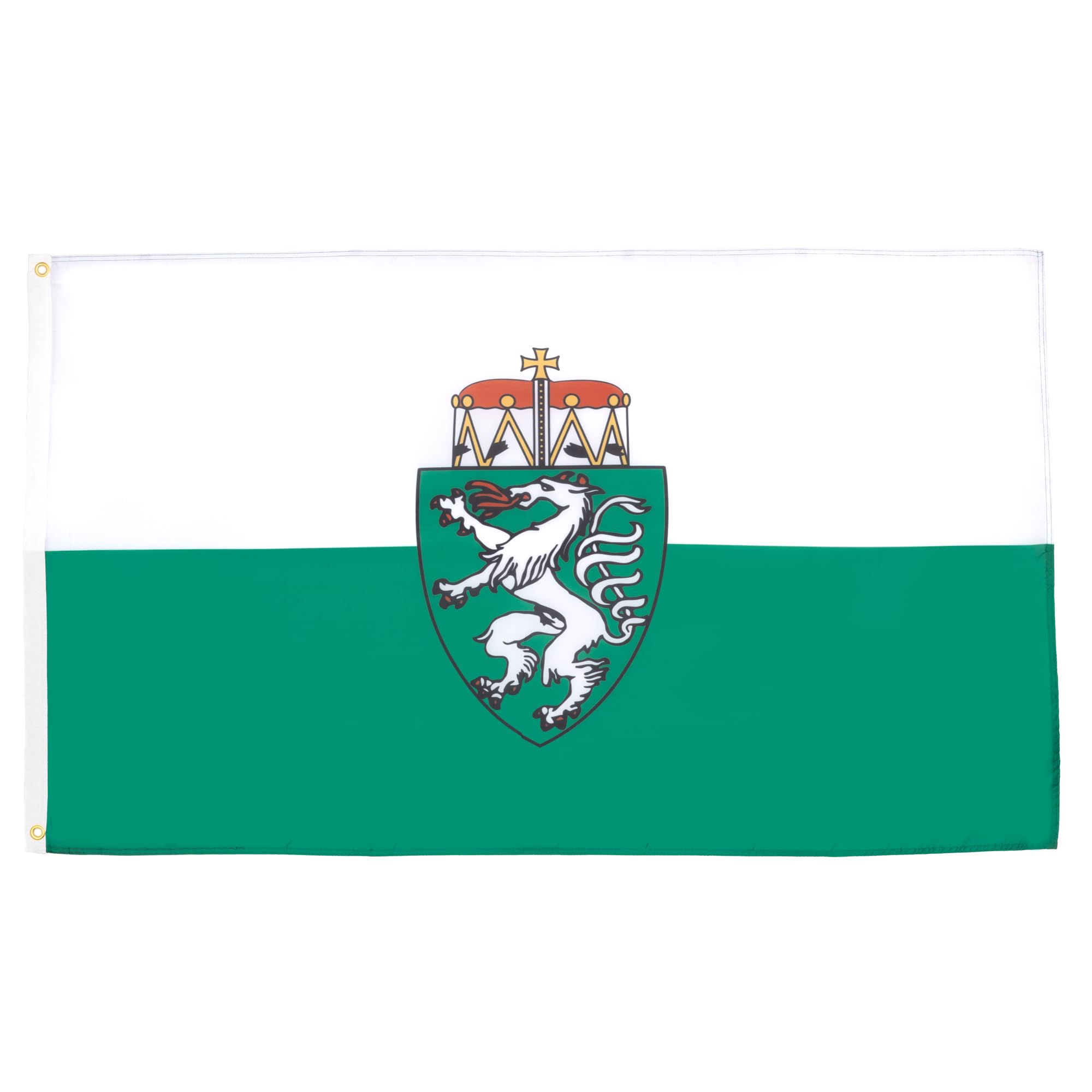 AZ FLAG - Styria Flag - 90 x 60 cm - Steiermark Flag in Austria 100% Polyester with Integrated Metal Eyelets - Flag 50g