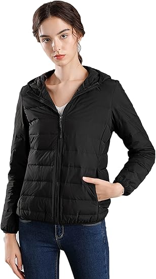 petite lightweight down jacket