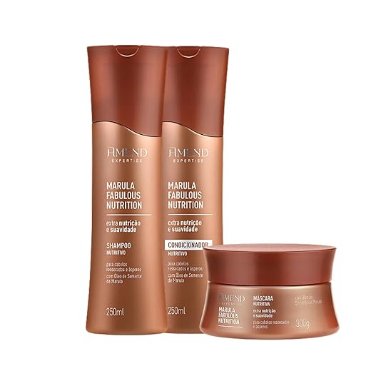 Kit Amend Marula Fabulous Nutrition Trio (3 Produtos)
