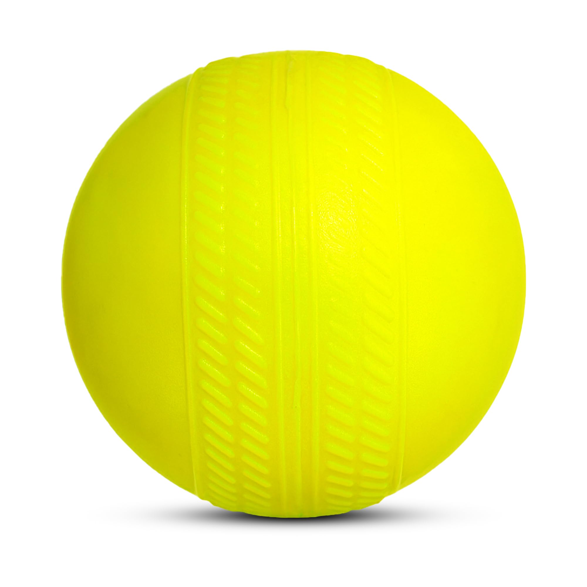 Fervor Spel FS Non Toxic Plastic Cricket Ball Red - Indoor and Outdoor Cricket Game, Heavy Plastic Ball for Cricket Drills and Bounce Practice (Pack of 12 | 50gm Per Ball, Green) 1