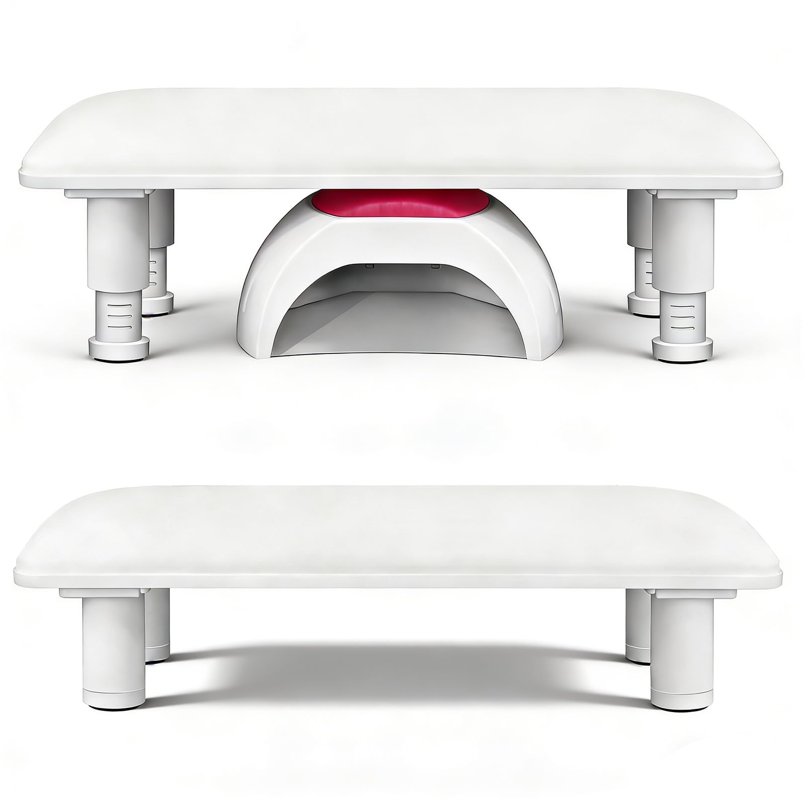 Photo 1 of Arm Rest for Nails Tech, Adjustable Height Nail Arm Rest Stand Manicure Hand Rest Armrest Anti-Slip