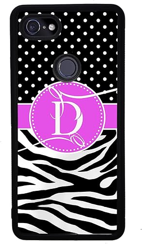 Miniatura 3 de Zebra Skin Polka Dot Personalized Black Rubber Phone Case Compatible With Google Pixel 10, 10 Pro, 10 Pro XL, 9a, 9 Pro, Pixel 9, Pixel 9 Pro XL,