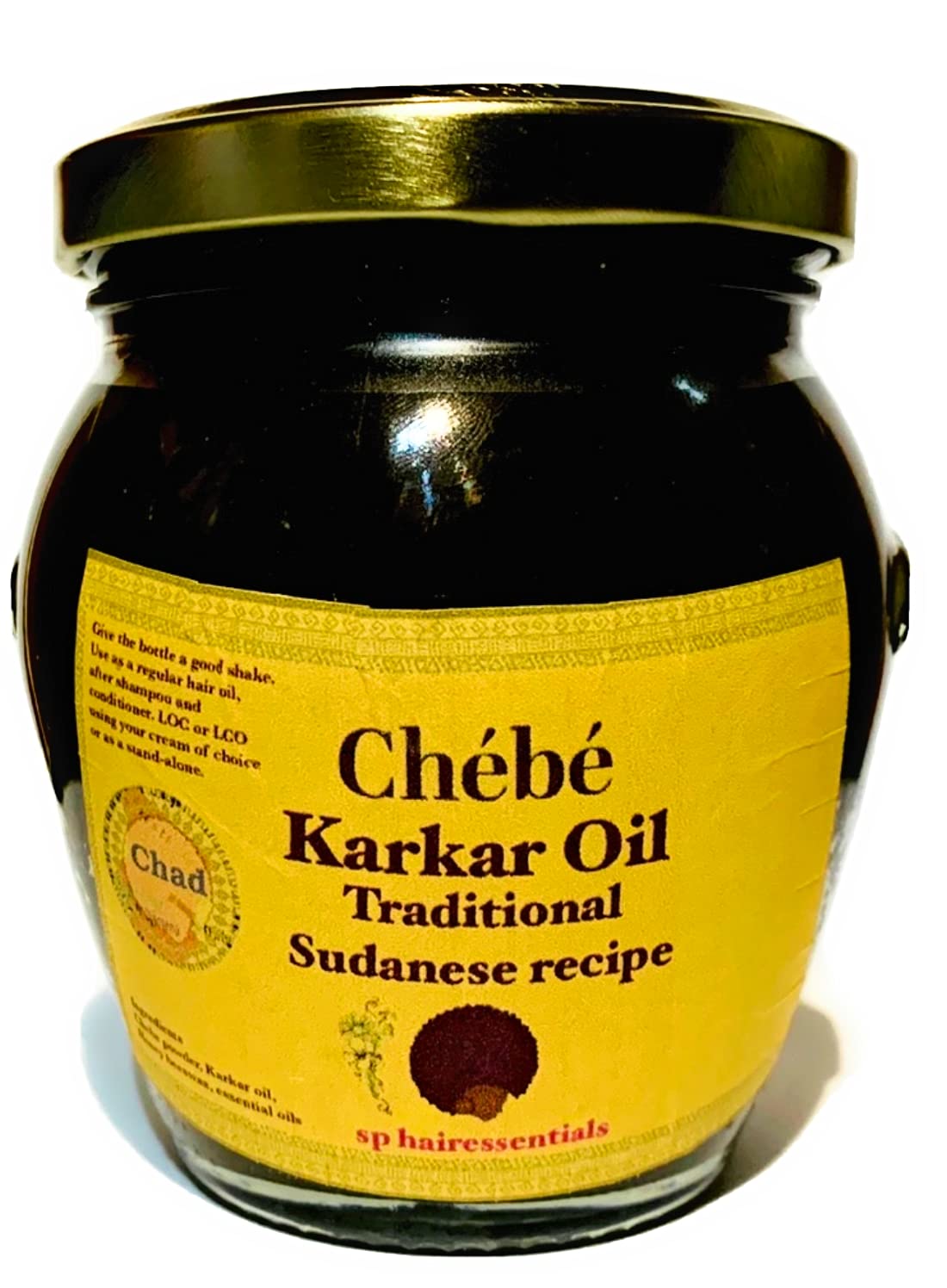 Buy Chebe Karkar Oil, (Sudanese Recipe) Chebe Hair paste, reduced