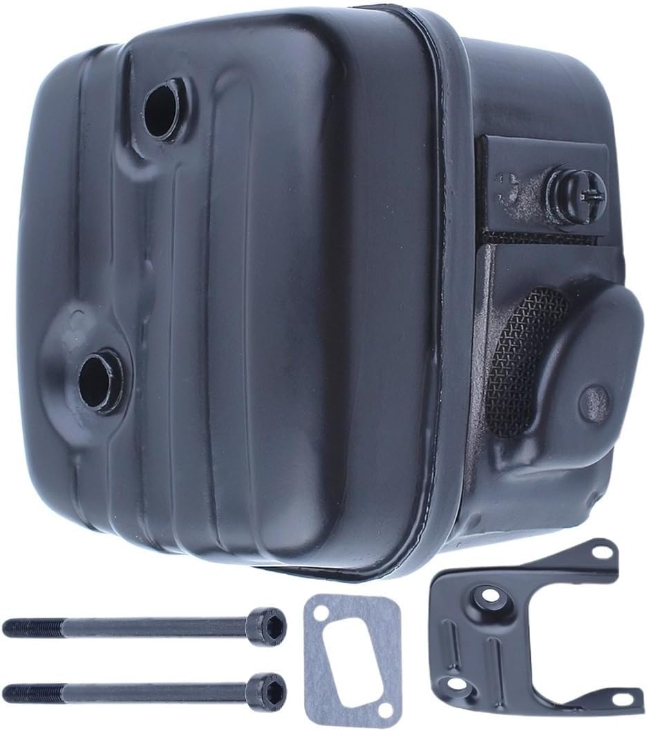 Exhuast Fit For Husqvarna 340 345 Chainsaw Replaces For Jonsered 2150 2153 With Gasket Bracket Screw Garden Power Tools