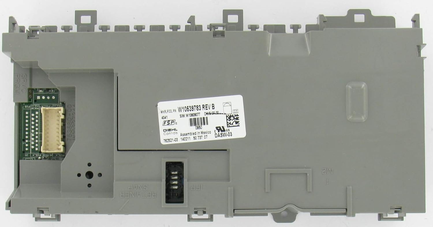 CoreCentric Remanufactured Dishwasher Electronic Control Board Replacement for Whirlpool W10597045