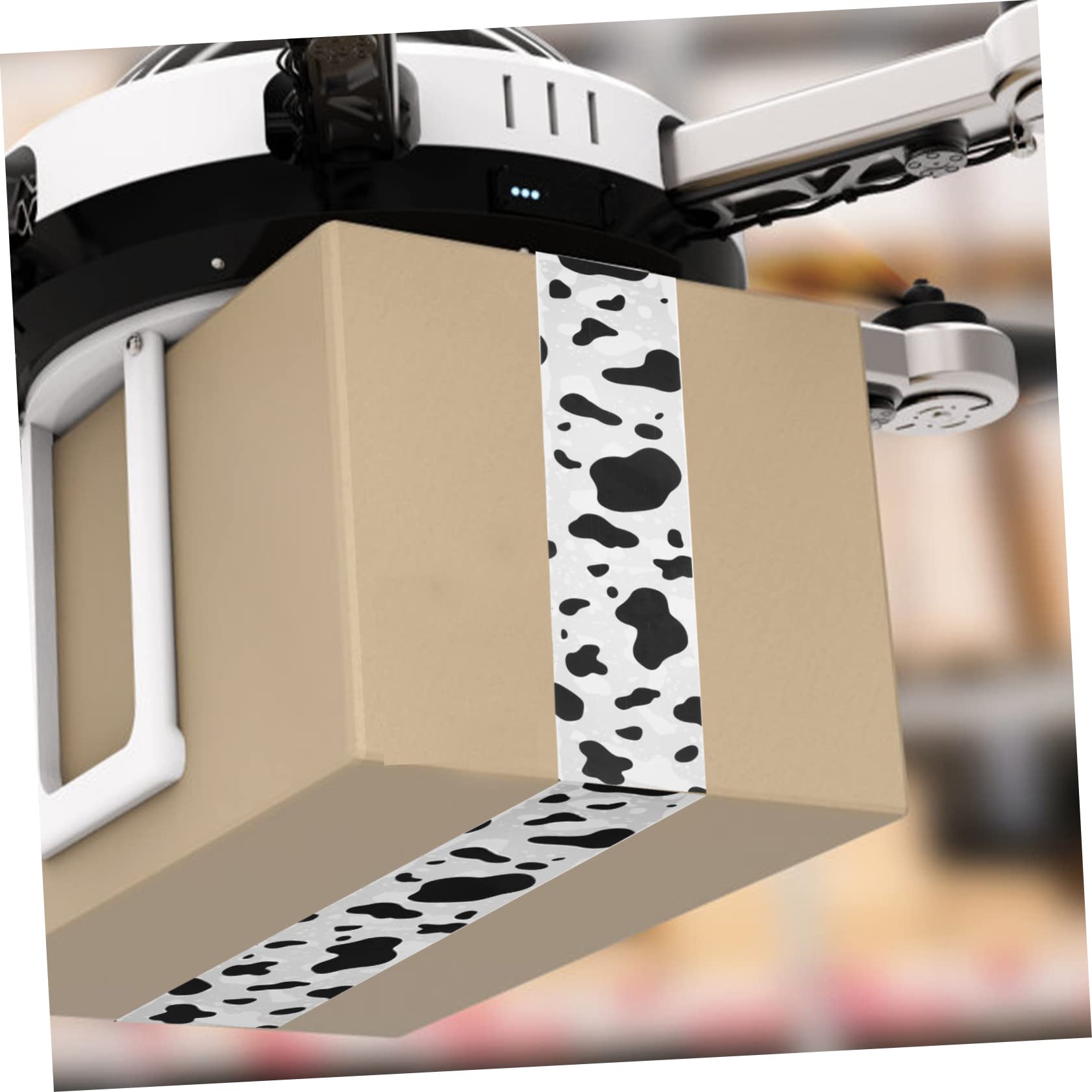 jojofuny 4 Cinta de Embalaje Decorativa de de Leche Cinta Adhesiva para Envío para Oficina y para Sellar Cajas y Manualidades Alta Viscosidad y Resistencia Accesorio de Embalaje